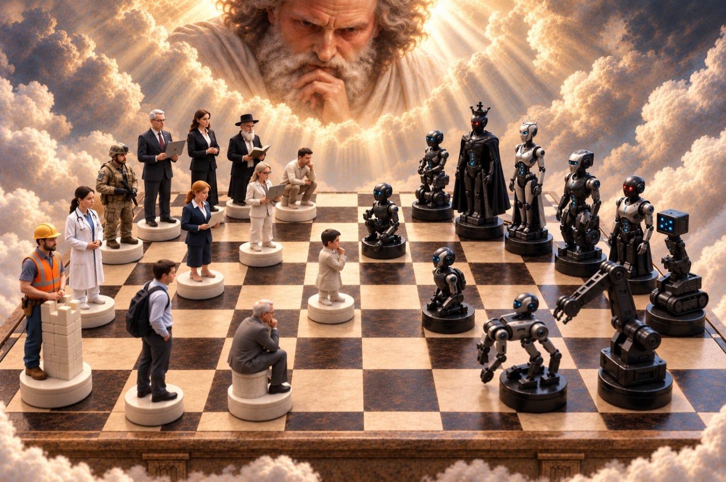 The White Begin and …